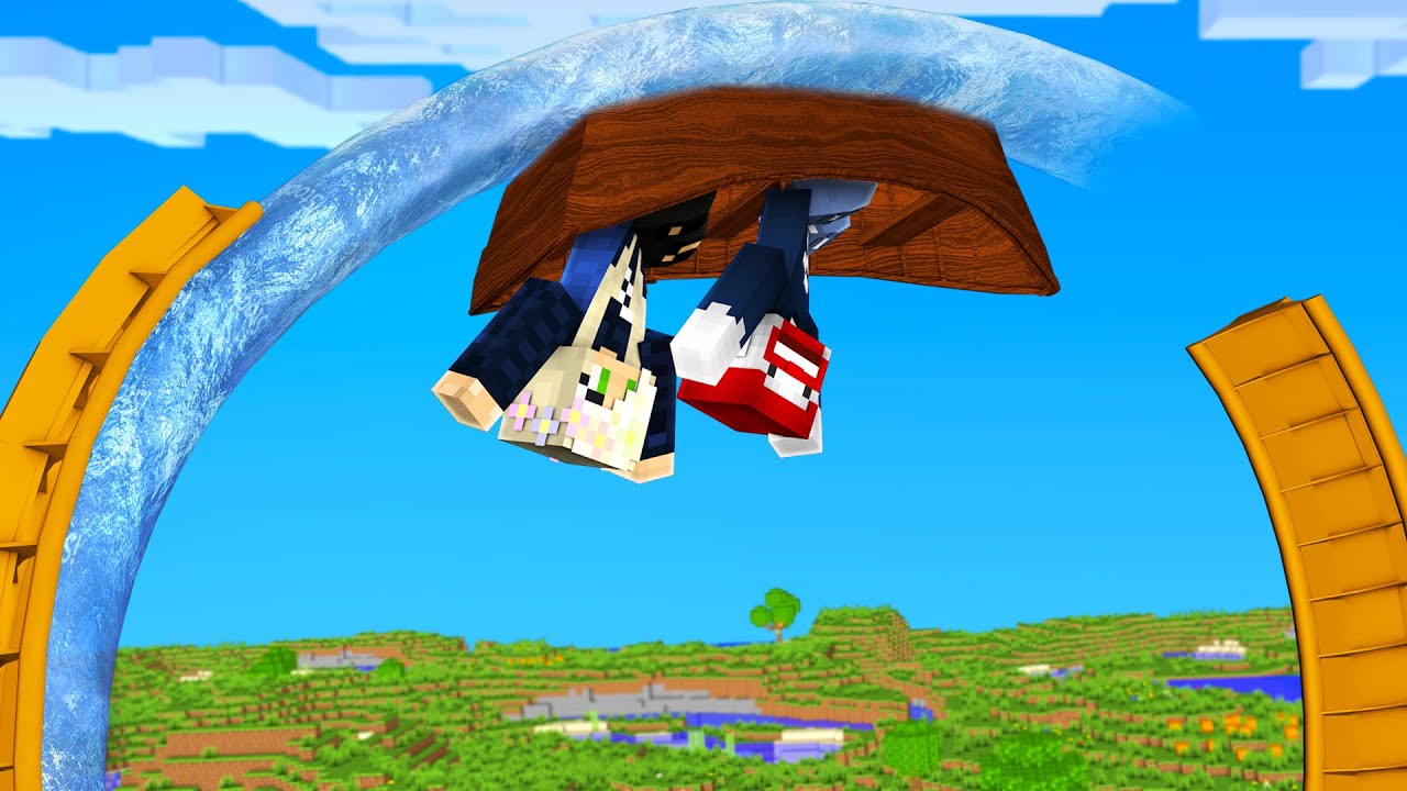 Wir BAUEN eine WILDWASSER ACHTERBAHN..