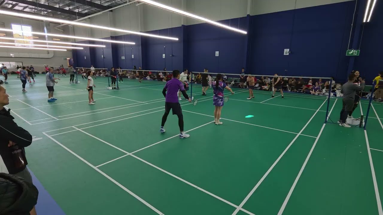 Chibi Titans vs MBTC Bananas (XD1) - Badminton Veterans 2025 (Kilsyth)