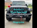 Maximus-3 Winch Plate Install - 2021 JLU Rubicon Wrangler 4xe