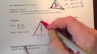 Geometry Notes 4-6 Isosceles Triangles Part 1