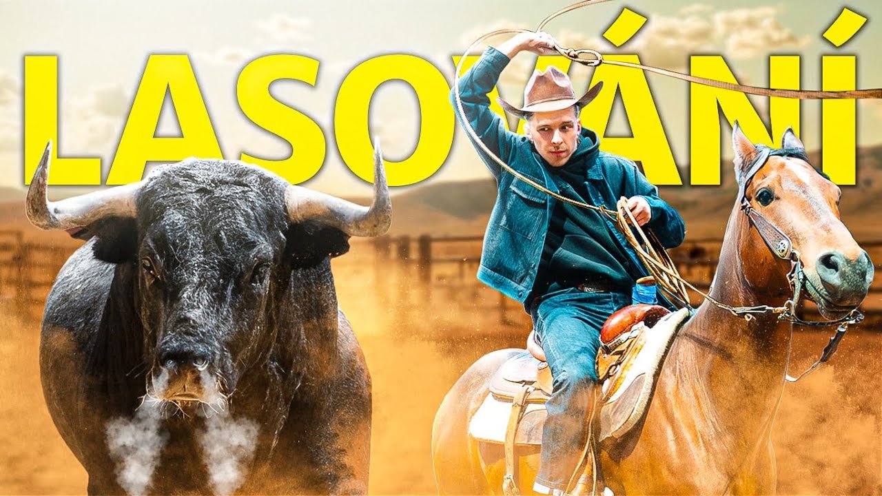 UČÍM SE LASOVAT NA KONI 🤣