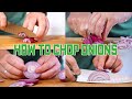 How to chop onions  4 ways fast safe consistent cuttingskills onions