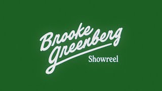 Motion Design Showreel | Brooke Greenberg