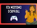 How To FIX "D3d9.dll Missing" In Windows 11