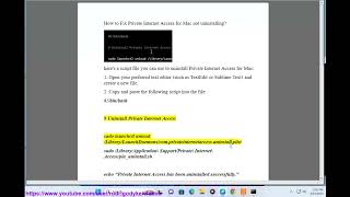 Fix Private Internet Access for Mac not uninstalling How To Uninstall Private Internet Access For Mac