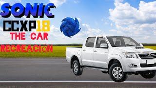 Sonic Ccxp 2018 The Car Recreación
