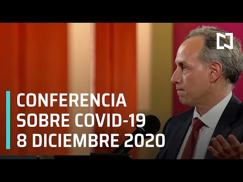 Conferencia Covid-19 en México - 8 diciembre 2020