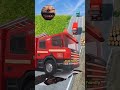 Massive Truck &amp; Car | Beamng Crash - A Visual Feast #shorts #beamng #vfx #beamngdrive