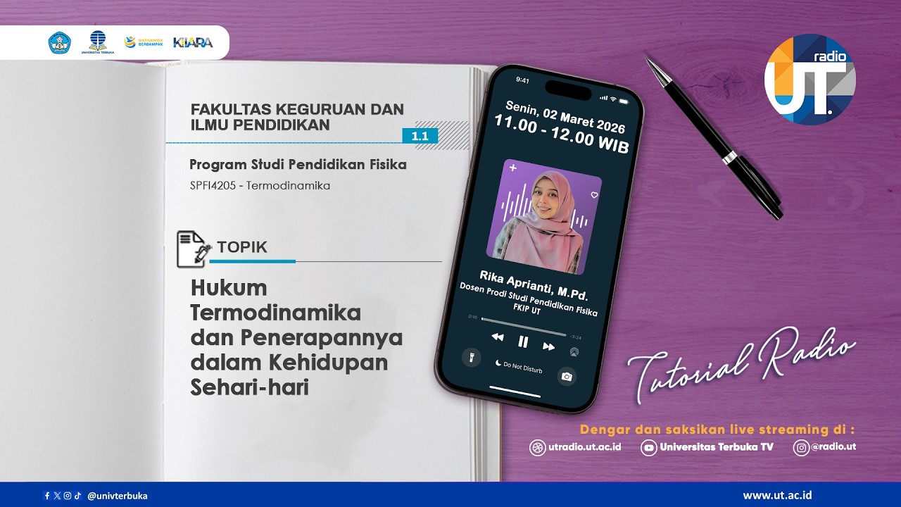 Hukum Termodinamika dan Penerapannya dalam Kehidupan Sehari-hari~Tutorial Radio
