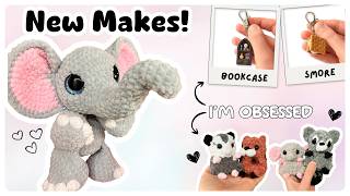 New Crochet Patterns I’m Loving!😍 Showing My Plushies, Safety Eyes & Stitch Markers!🧶