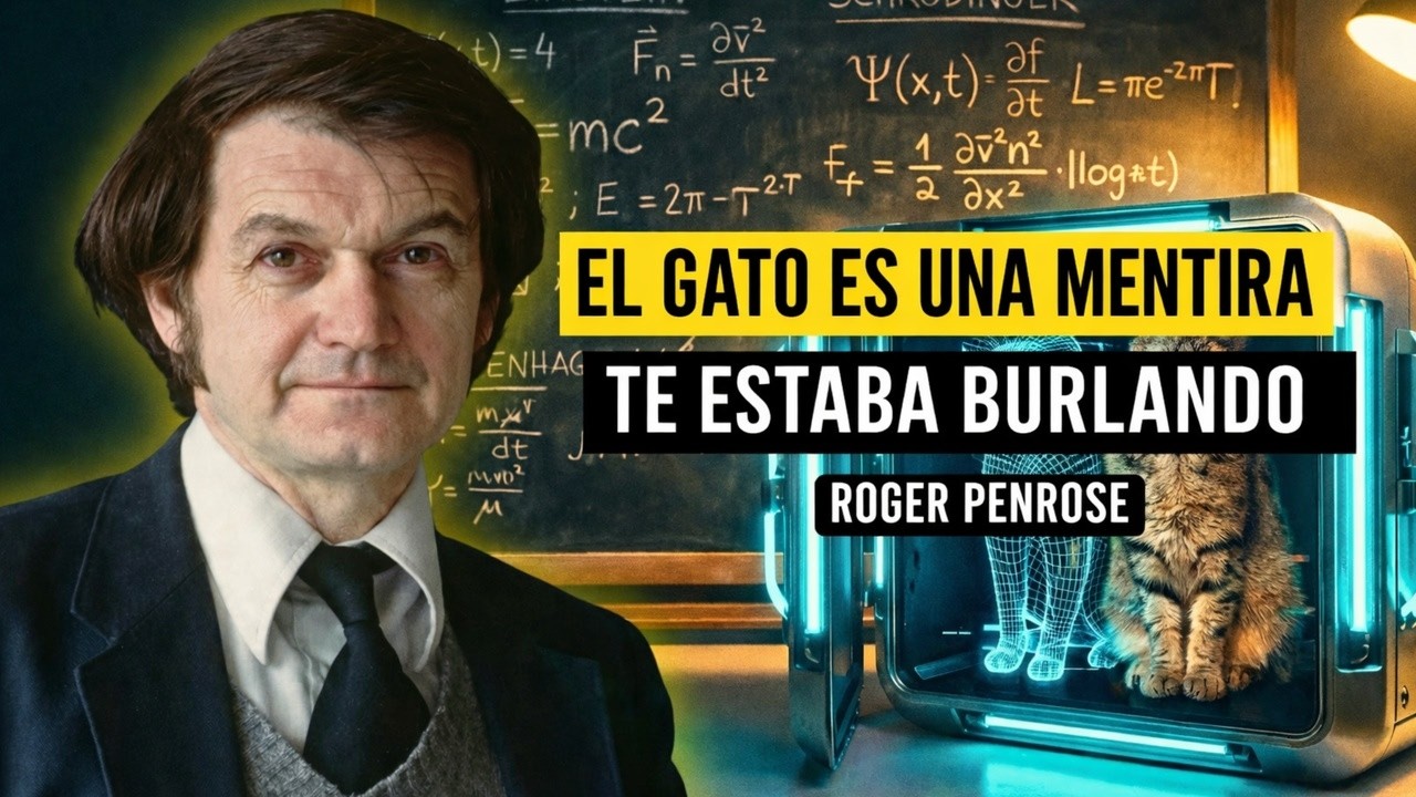 Schrödinger Nunca Creyó en el Gato — La Historia que los Libros No Te Cuentan | Penrose Explica