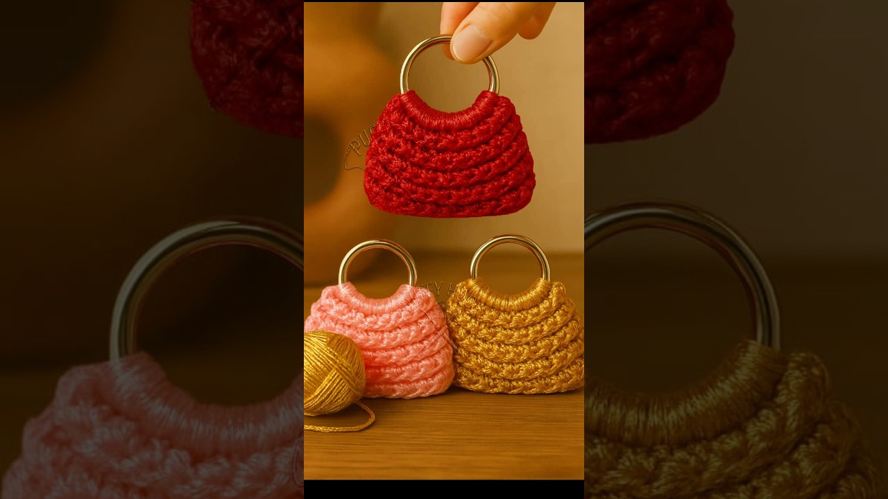 Crochet Tiny Purse 👜 | Quick & Easy DIY 