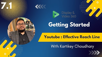 7.1 : How to Set Up a Youtube Line Item in DV360 : Effective Reach