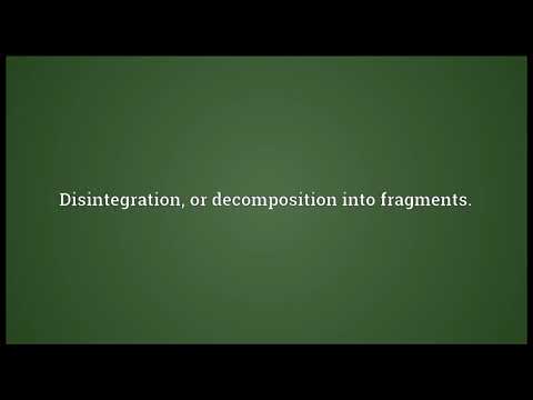 Dissolution Meaning