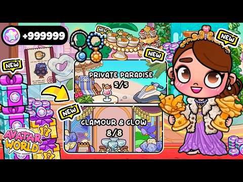 100% COMPLETED: SECRETS and COINS in the Hotel EVENT HALL *Update* in Avatar World