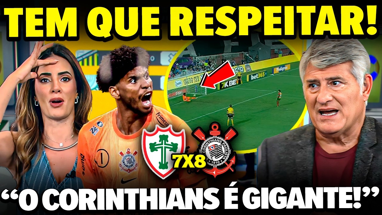 HUGO SOUZA SALVA O CORINTHIANS E MÍDIA ESPORTIVA FICA IMPRESSIONADA APÓS CORINTHIANS X PORTUGUESA