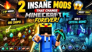 🔥 2 INSANE Mods That Change Minecraft PE FOREVER! 😱