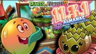 ¡Nueva Actualización De Planta 11.3.1 En Almanaque! Mangofier & Blast Olavery - Plants vs. Zombies 2