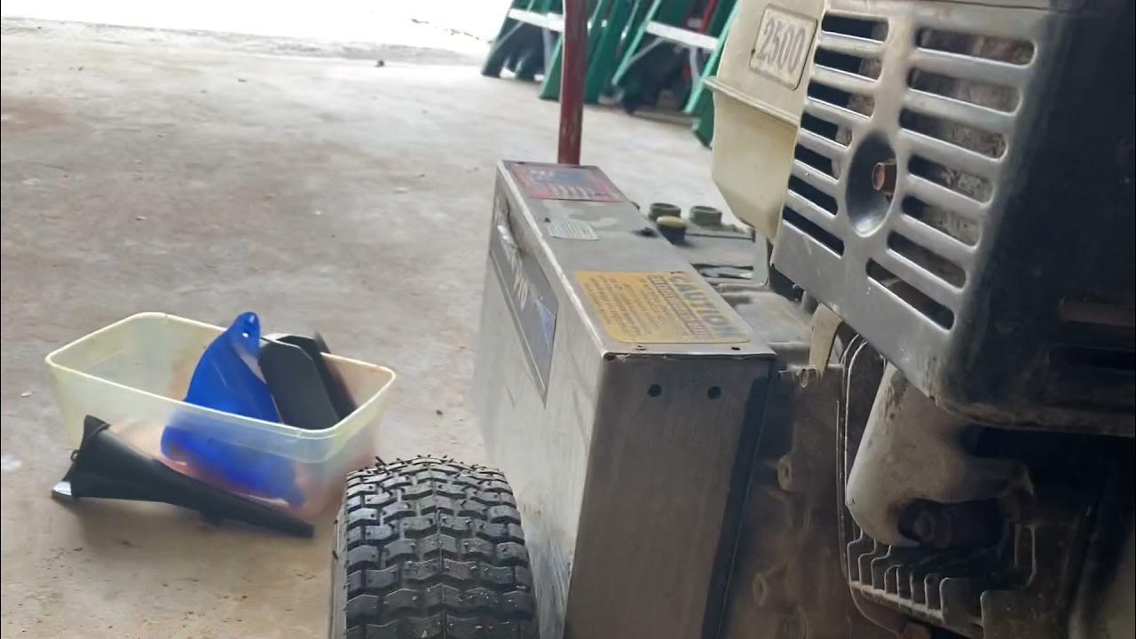 Honda GX390 Oil Change YouTube