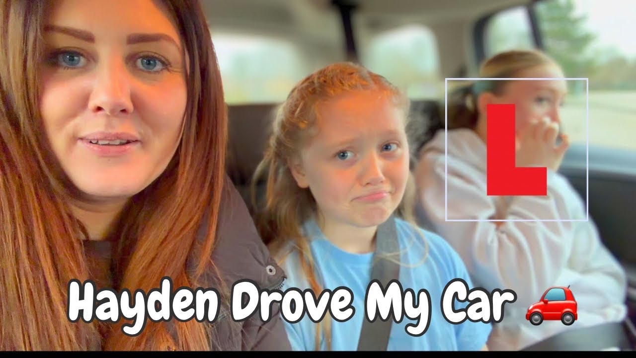 Она осталась до обеда 🥹 | Хейден вел мою машину