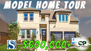 Silverstone | Sandlin Homes | Model Home Tour | Starting $600K | Prairie Oaks | Oak Point, TX