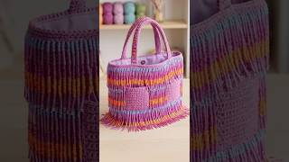 Trendy, elegant, casual handbag #trending #crochet #casualbag #handmade #bag #fashion #style #model