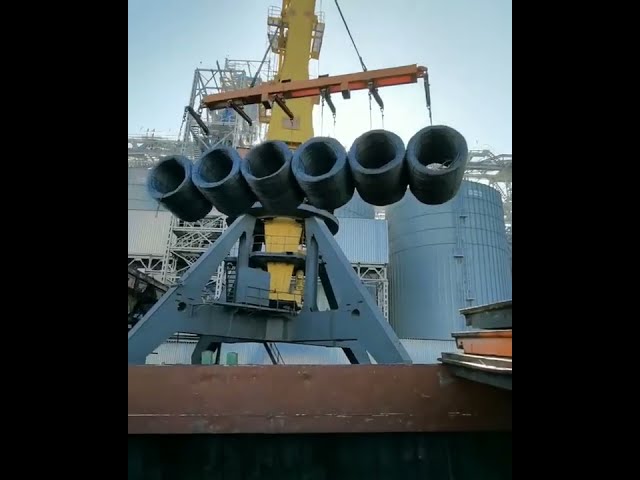 Loading steel coils in bulk carrier ship | Life at sea | Merchant Navy | Sea life | Mariner's Life class=
