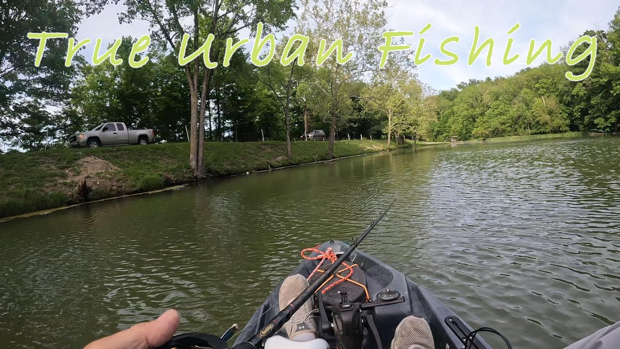 Urban Kayak Bass Fishing
