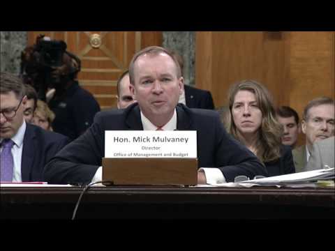 Senator Stabenow Questions OMB Director Mulvaney on Budget Cuts