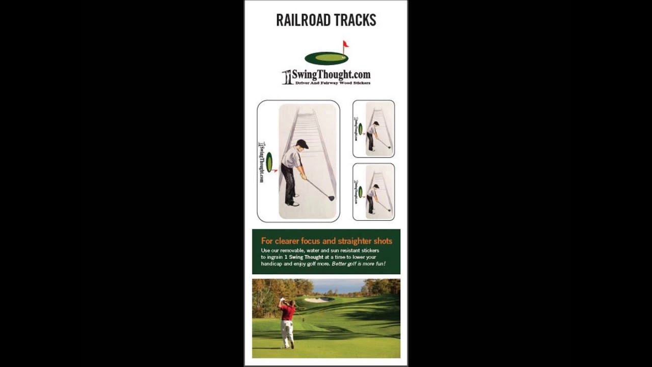Golf Swing Align Railroad Tracks YouTube