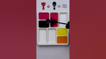 How to Make New Colors with Primary Colors, Mixing colors for Painting, #colormixing #asmr #usa