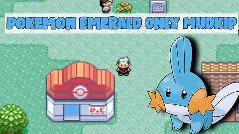 🔴Can You Beat Pokemon Emerald With Only A Mudkip?🔴