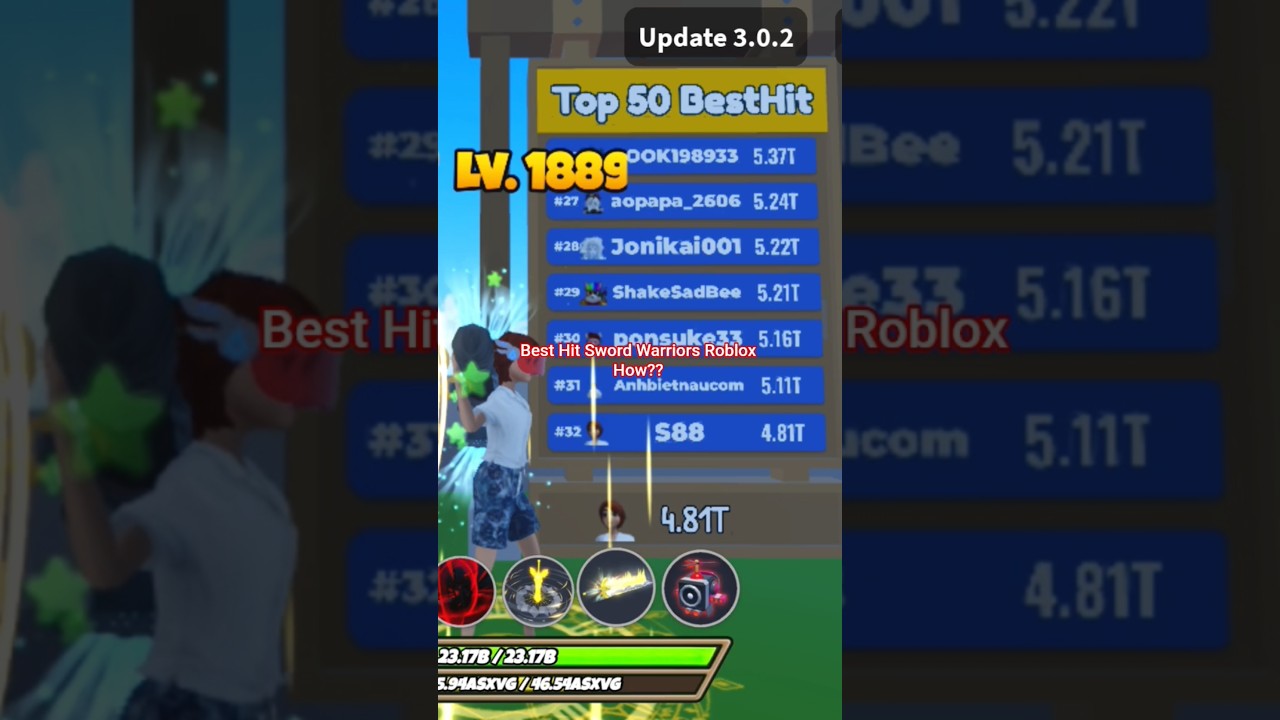 🎯 Best Hit - here's how👆 Sword Warriors Roblox ⚔️ MiaoMeoHome