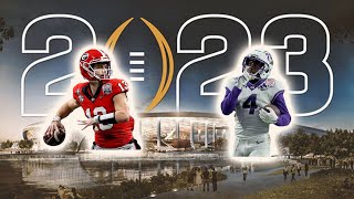 2023 National Championship Hype Video || TCU vs. Georgia