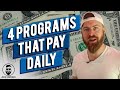 4 Affiliate Programs That Pay Daily