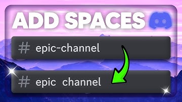 ✨ How to add SPACES in Discord CHANNEL NAMES - 2 methods [February 2025]
