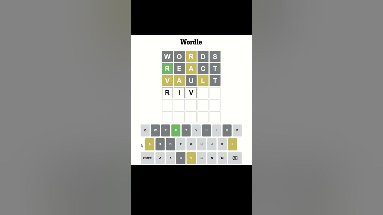 New York Times Wordle Solved For Dec 15th 2022 YouTube