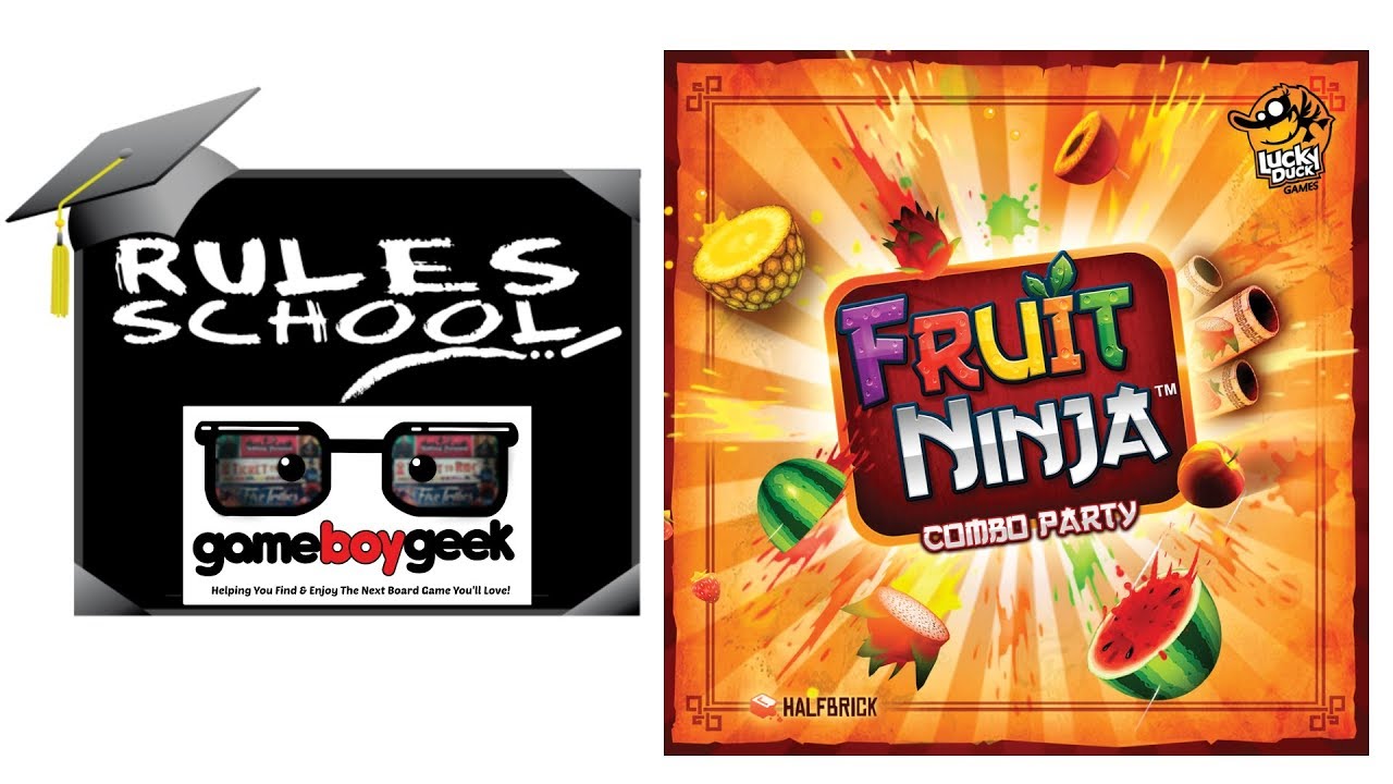 Fruit Ninja - Combo Party Board Game Lucky Duck Games LKY040