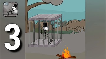 Prison Escape: Stickman Story - Gameplay Walkthrough Part 3 | The Freedom (Android, iOS)