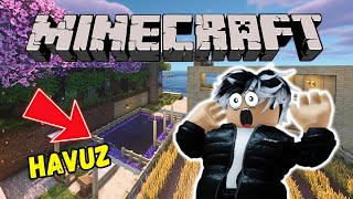 MÜKEMMEL DEV HAVUZ İNŞA ETTİKYUSUF ARIARIGİLLERMINECRAFT RP