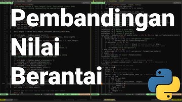 Pythonic 02 | Pembandingan Berantai | Chained Comparison | Belajar Python | Tutorial Pythojn