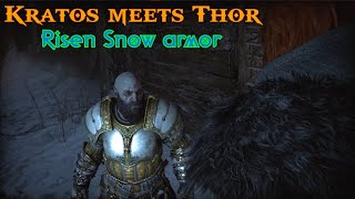 Kratos meets Thor in RISEN SNOW Armor