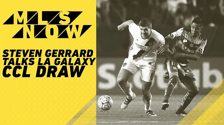 Steven Gerrard reacts to CCL draw against Santos L...