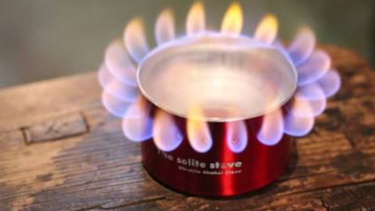 ウルトラライトバックパッキングストーブ アルコールストーブ