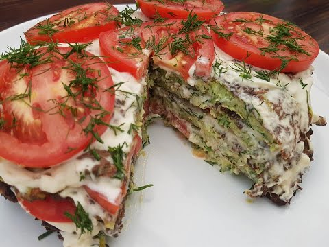 Video: Bunte Zucchini-Torte