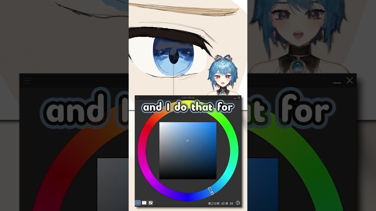 Eye painting tutorial! #arttutorial
