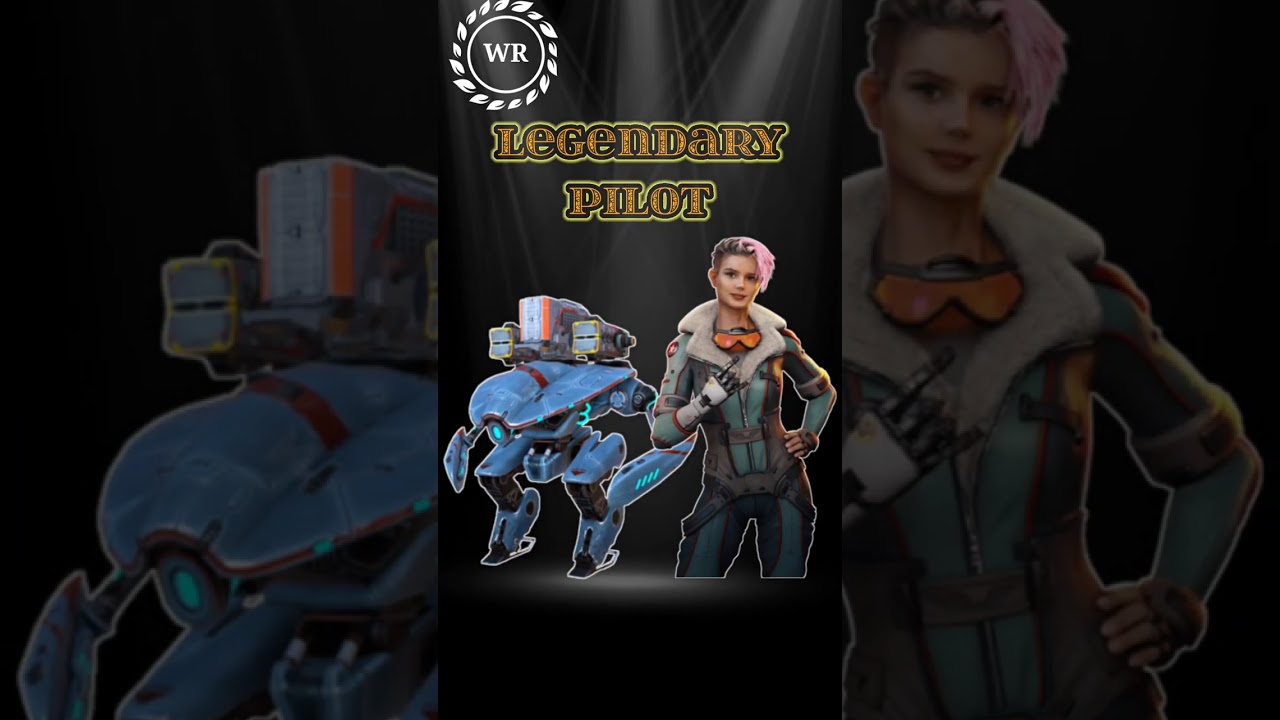 Marie Leclair | Mender | Legendary Pilots | War Robots | HGR GAMING |