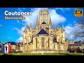  coutances normandy wonderfull town france  walking tour 4k60fps