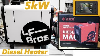 LF Bros N4 Diesel Heater 5kW | Can it keep my Jeep warm? Winter Camping? Let’s check it out!