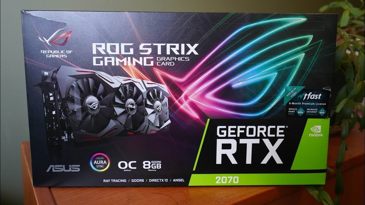 ASUS ROG Strix GeForce RTX 2070 Unboxing